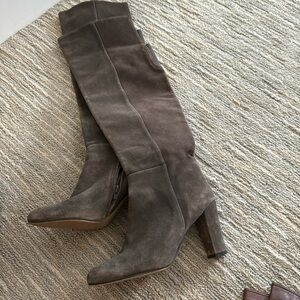 Halogen Suede Knee High Boots